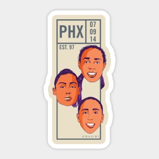 PHX Big 3 Sticker